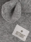 Kominiarka z uszkami misia - Medium Grey Melange / HUTTEliHUT
