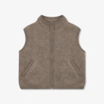 Dziecięca kamizelka 100% wełny merino - Savannah Melange / HUTTEliHUT