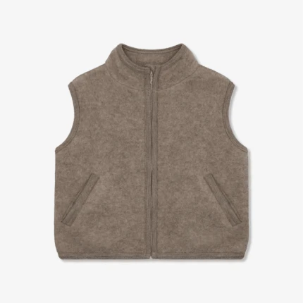 Dziecięca kamizelka 100% wełny merino - Savannah Melange / HUTTEliHUT