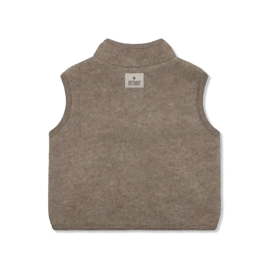 Dziecięca kamizelka 100% wełny merino - Savannah Melange / HUTTEliHUT