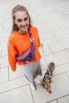Torebka nerka na smakołyki dla psa Emma - berry / Palopa