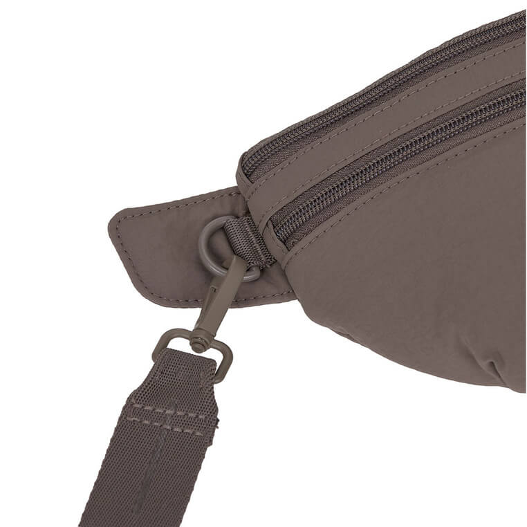Torebka nerka na smakołyki dla psa Emma crinkled nylon - chocolate / Palopa