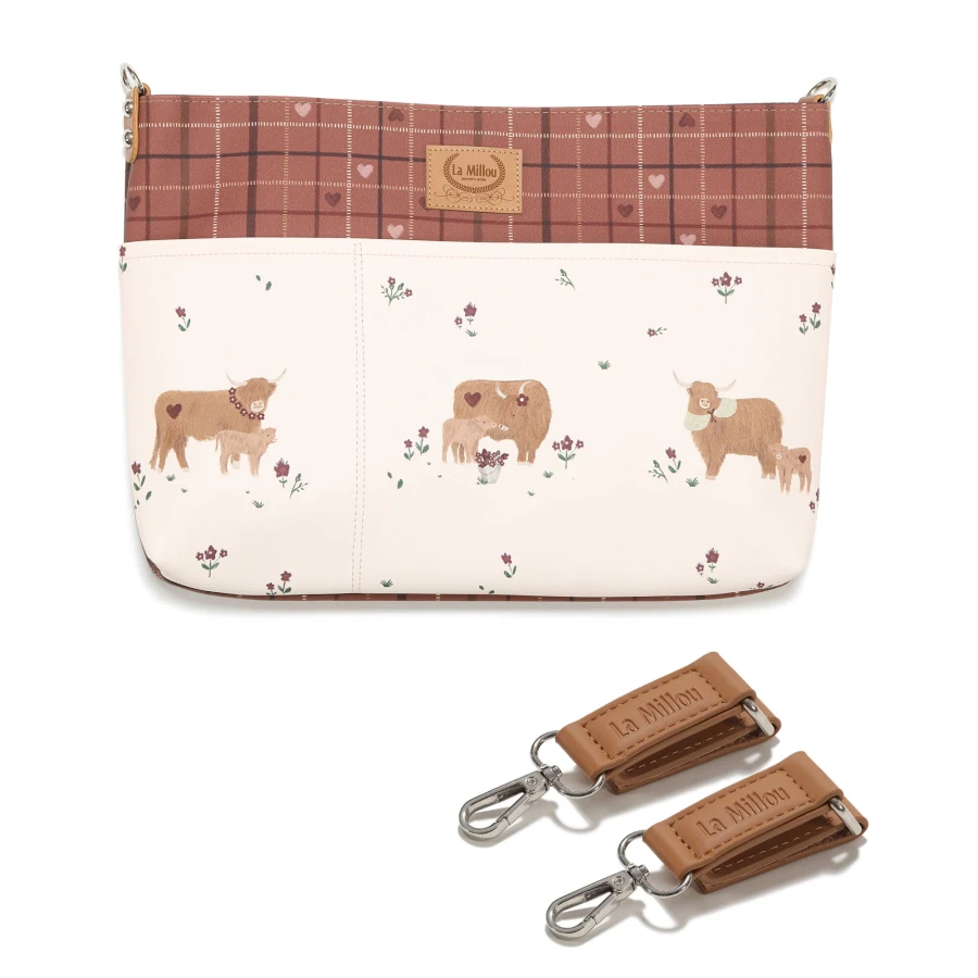 Organizer dla mamy FEERIA - MOO MEADOW PLAID / La Millou
