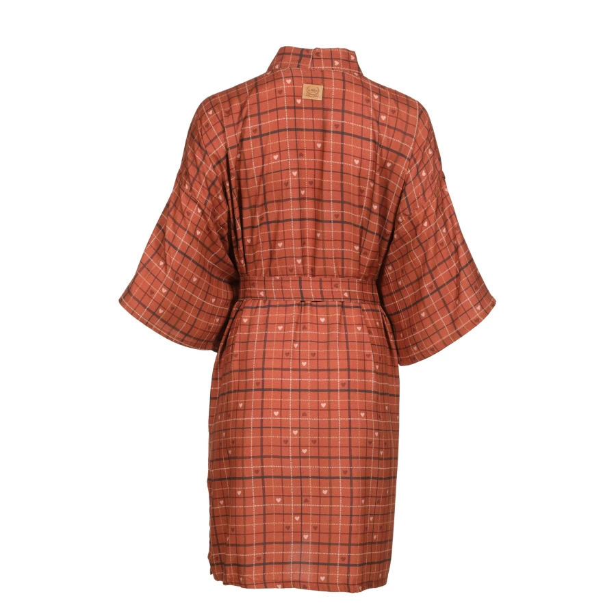 Kimono Bambusowe - MOO MEADOW PLAID / La Millou