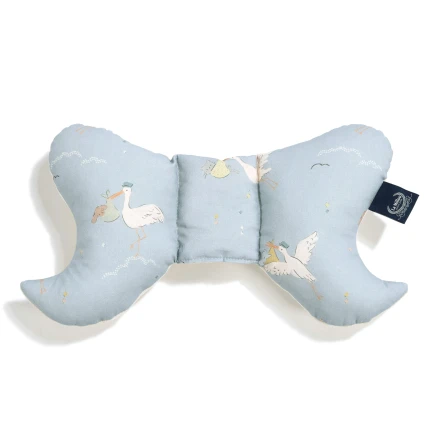Poduszka antywstrząsowa ANGEL'S WINGS - BEBE MIGNON BLUE / La Millou
