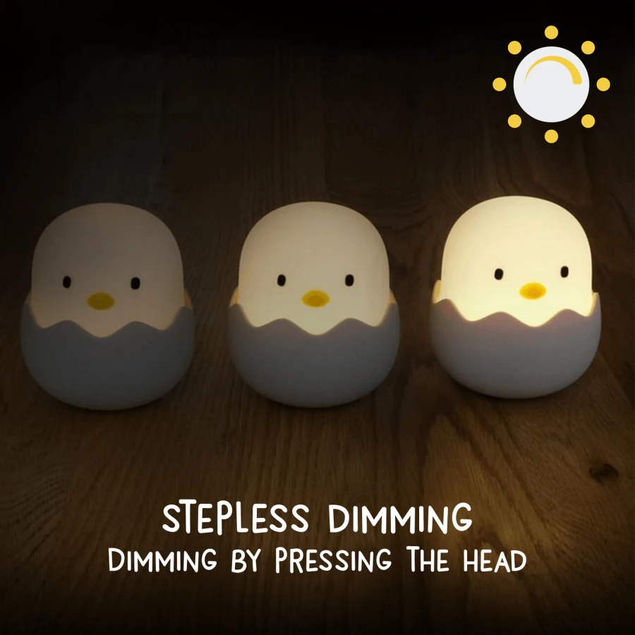 Lampka nocna EGGY EGG LED Pisklak / Eggy&Friends