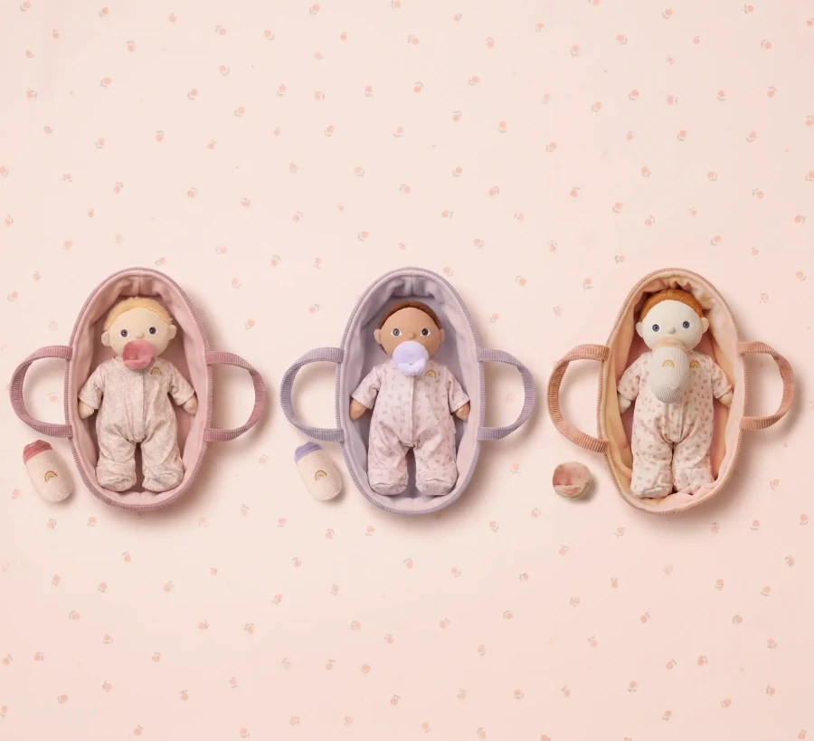 Lalka w koszyczku Binky Dinky Pickle / Dinkum Dolls