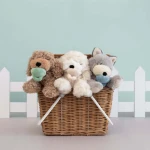 Piesek z magnetycznym smoczkiem Binky Benny / Dinkum Dolls