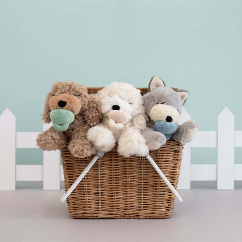 Piesek z magnetycznym smoczkiem Binky Benny / Dinkum Dolls