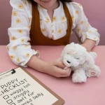 Piesek z magnetycznym smoczkiem Binky Belle / Dinkum Dolls