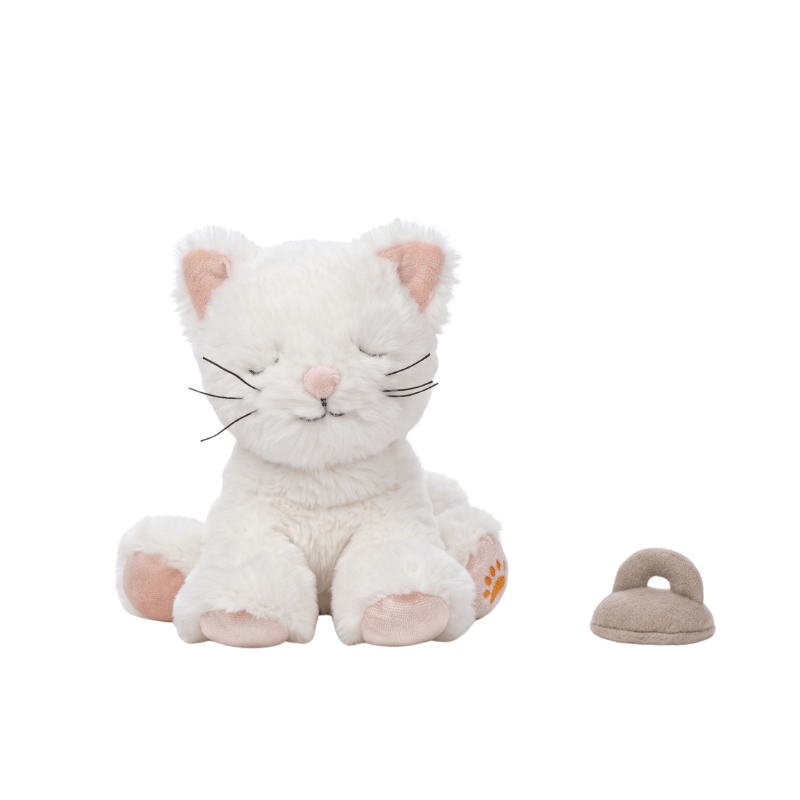 Kotek z magnetycznym smoczkiem Binky Kitten Kiki White / Dinkum Dolls