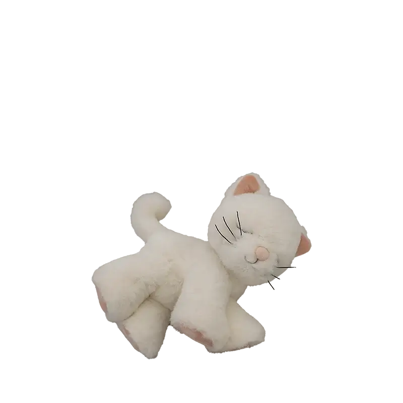 Kotek z magnetycznym smoczkiem Binky Kitten Kiki White / Dinkum Dolls