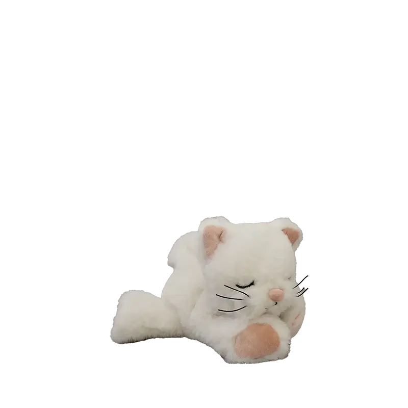 Kotek z magnetycznym smoczkiem Binky Kitten Kiki White / Dinkum Dolls