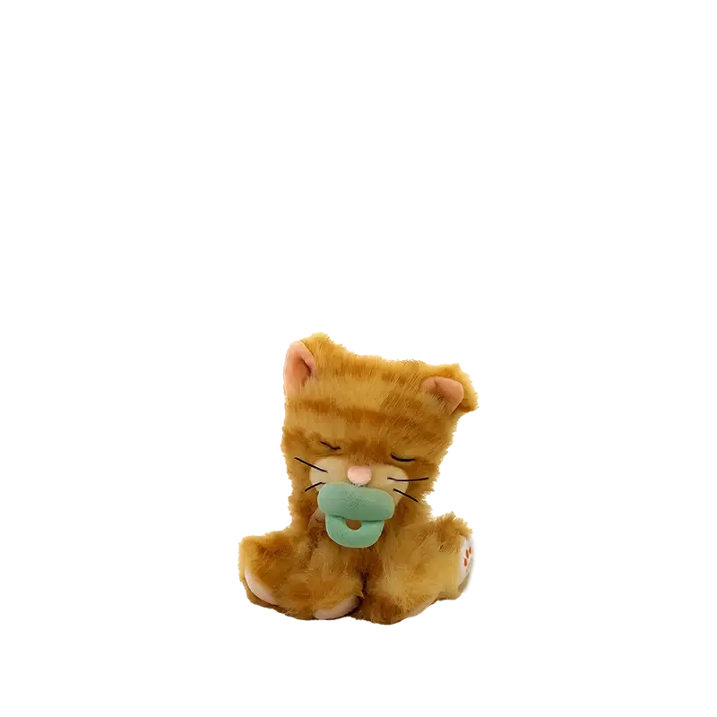 Kotek z magnetycznym smoczkiem Binky Kitten Koda Ginger / Dinkum Dolls