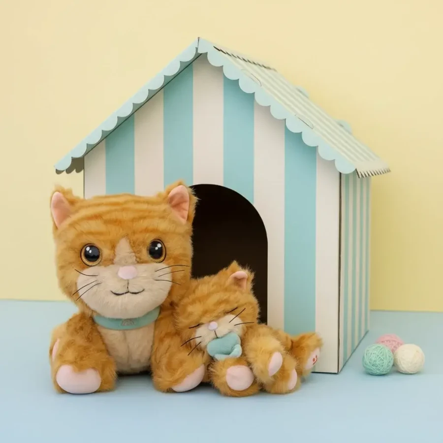 Kotek z magnetycznym smoczkiem Binky Kitten Koda Ginger / Dinkum Dolls