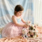 Kotek z magnetycznym smoczkiem Binky Kittycorn Sprinkle / Dinkum Dolls