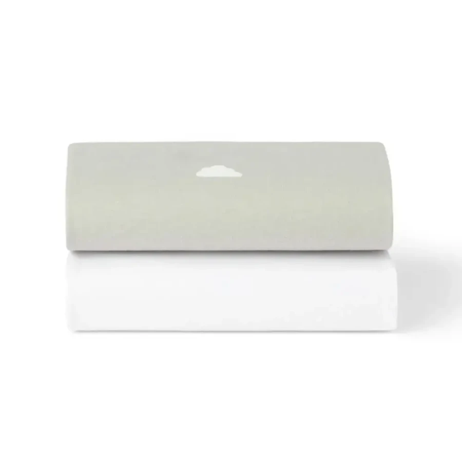 Zestaw 2 prześcieradeł do łóżeczka dziecięcego SnuzPod - grey, cloud / Snuz