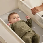 Zestaw 2 prześcieradeł do łóżeczka dziecięcego SnuzPod - grey, cloud / Snuz