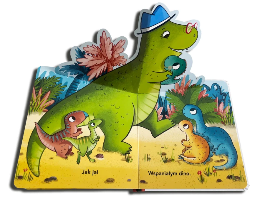 Dinuś chce być duży / HarperKids