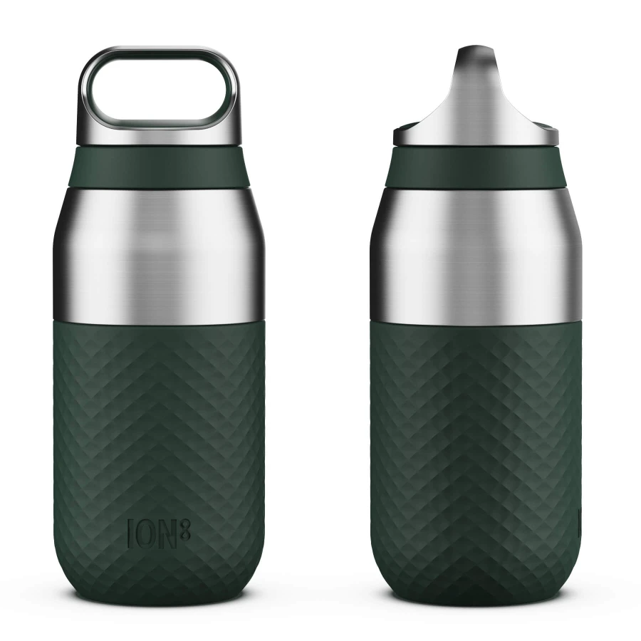 Butelka termiczna PRIMO Roam Twist Triple Ceramic Wall, 360ml - Forest Dark Green / ION8