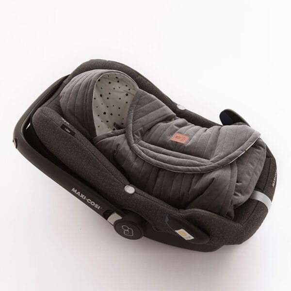 Otulacz do fotelika – grafitowy / Bolo