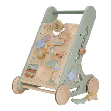 Drewniany chodzik edukacyjny Safari Friends FSC / Little Dutch