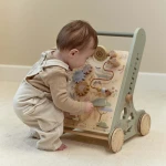Drewniany chodzik edukacyjny Safari Friends FSC / Little Dutch