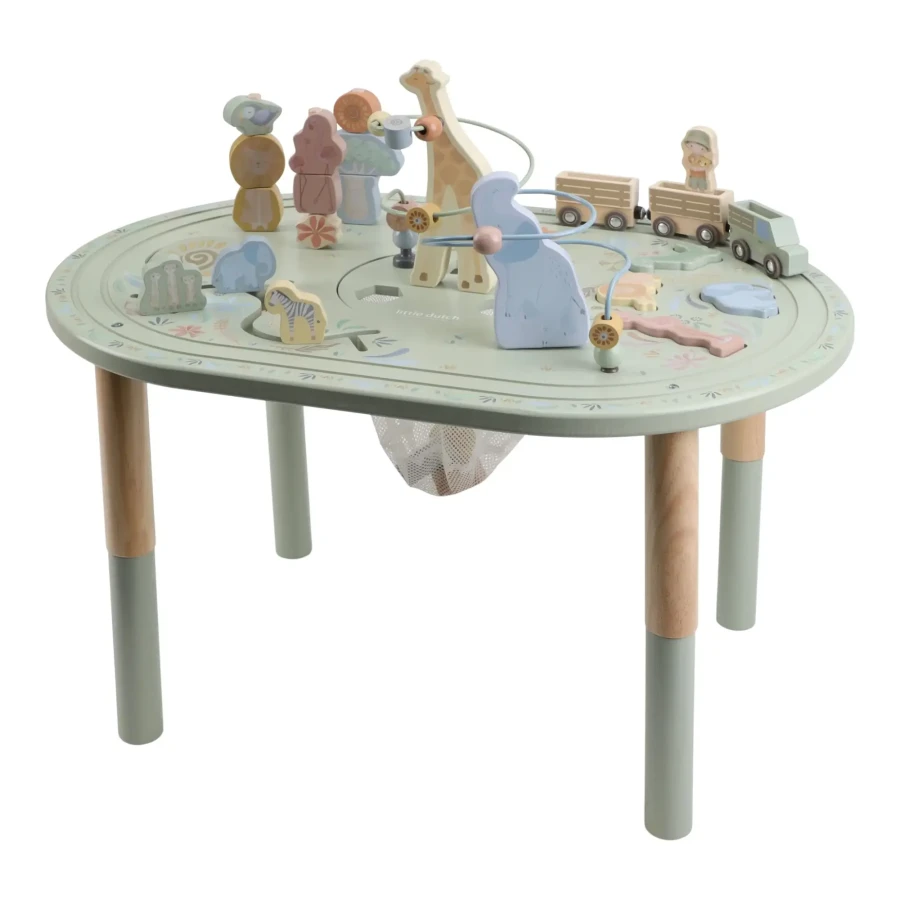 Stolik edukacyjny Safari Friends FSC / Little Dutch