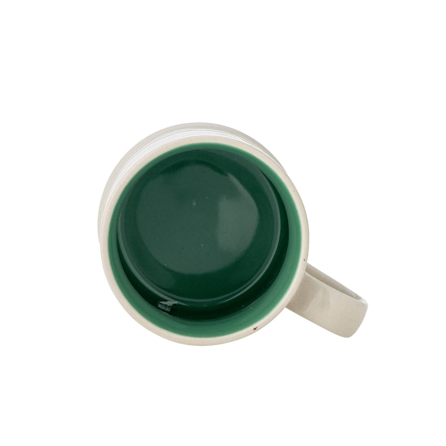 Zestaw kubków z kamionki Kenai - Green / Bloomingville Mini
