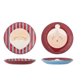 Zestaw talerzy Granny - Red / Bloomingville Mini