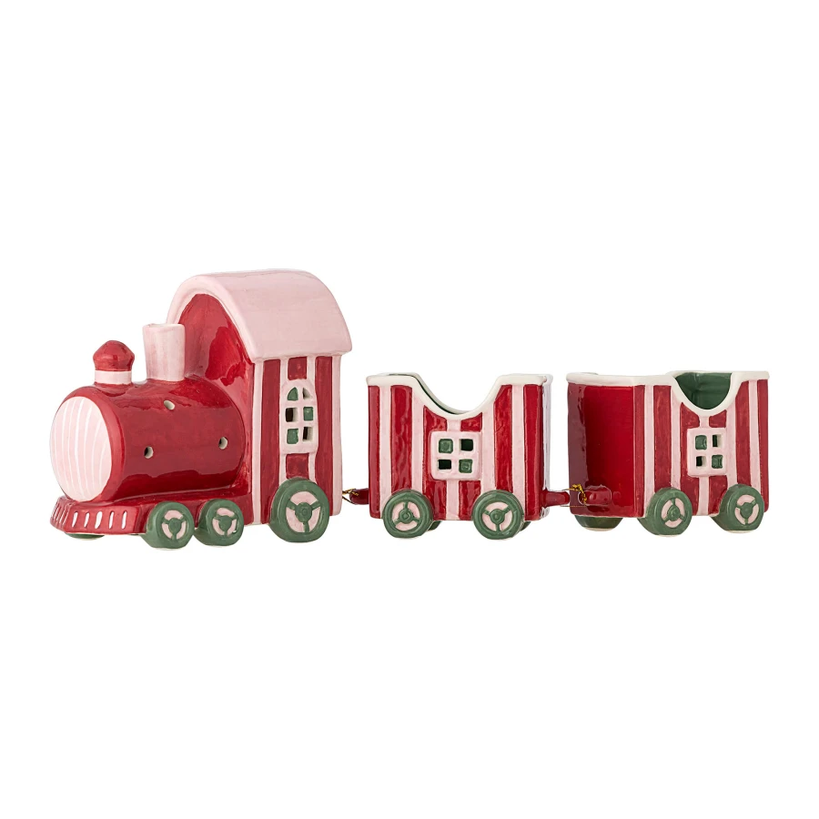 Świąteczny pociąg ceramiczny Gloria / Bloomingville Mini
