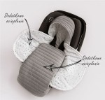 Otulacz do fotelika – szary / Bolo