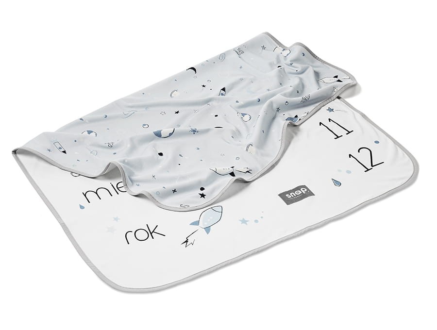 Foto-Kocyk POWDER BLUE / Snap the moment