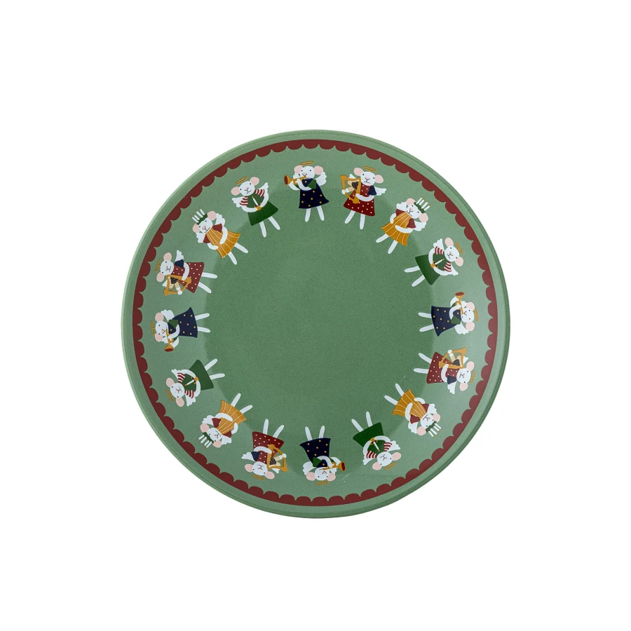 Zestaw talerzy Peo - Green / Bloomingville Mini