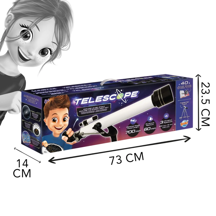 Teleskop 40 doświadczeń / Buki