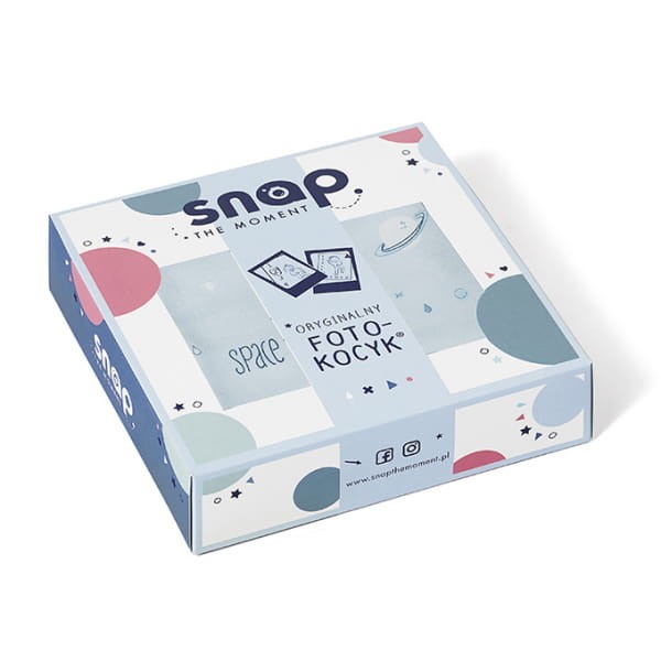 Foto-Kocyk POWDER BLUE / Snap the moment