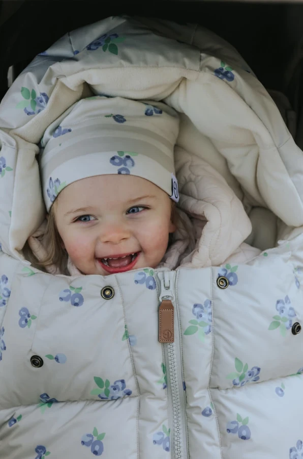 Śpiworek do wózka Comfort - Blueberry Bliss / Elodie Details