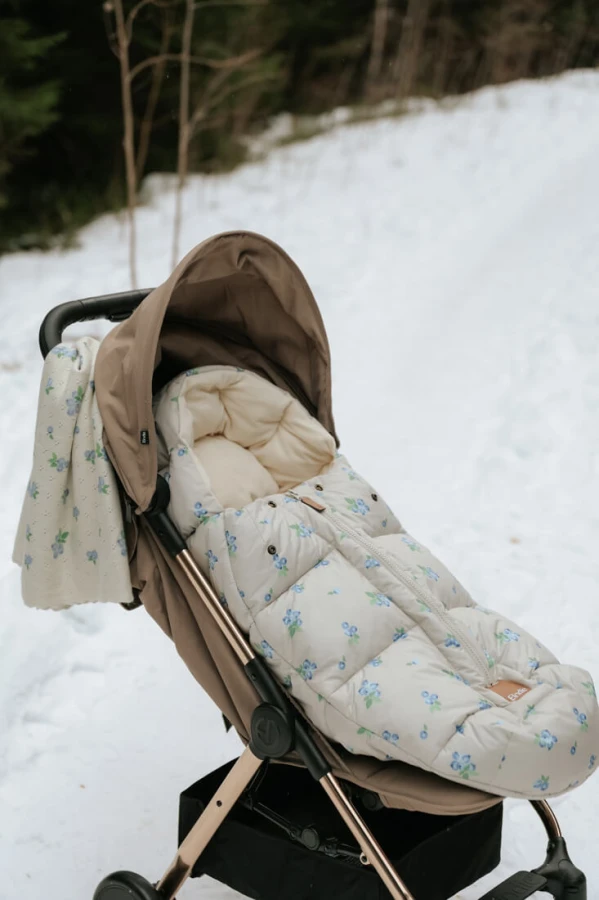 Śpiworek do wózka Comfort - Blueberry Bliss / Elodie Details