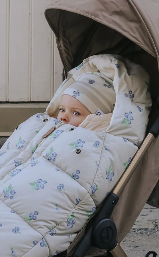 Śpiworek do wózka Comfort - Blueberry Bliss / Elodie Details