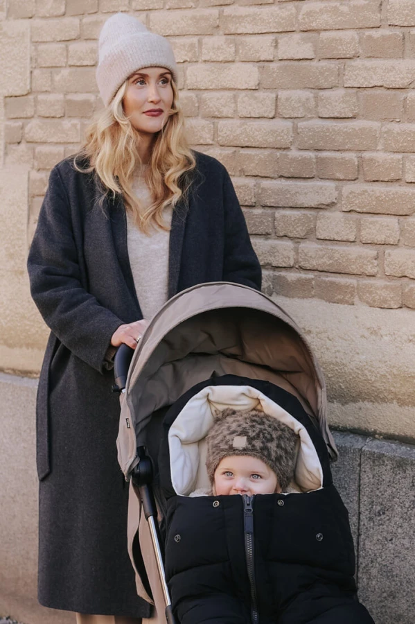 Śpiworek do wózka Comfort - Black / Elodie Details