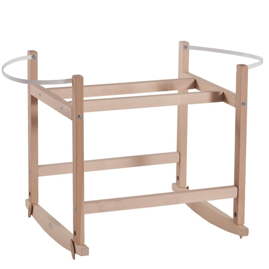 KOŁYSKA do kosza Mojżesza ROCKINGBABY - Naturalna / AhojBaby