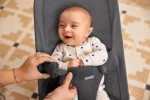 BABYBJORN - leżaczek BEGIN MESH, antracytowy