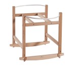 KOŁYSKA do kosza Mojżesza ROCKINGBABY - Naturalna / AhojBaby