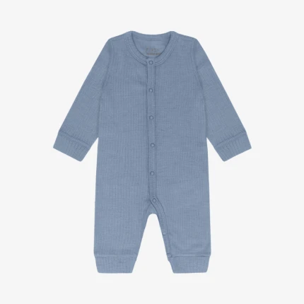 Rampers z 100% wełny merino - Windward Blue / Fixoni