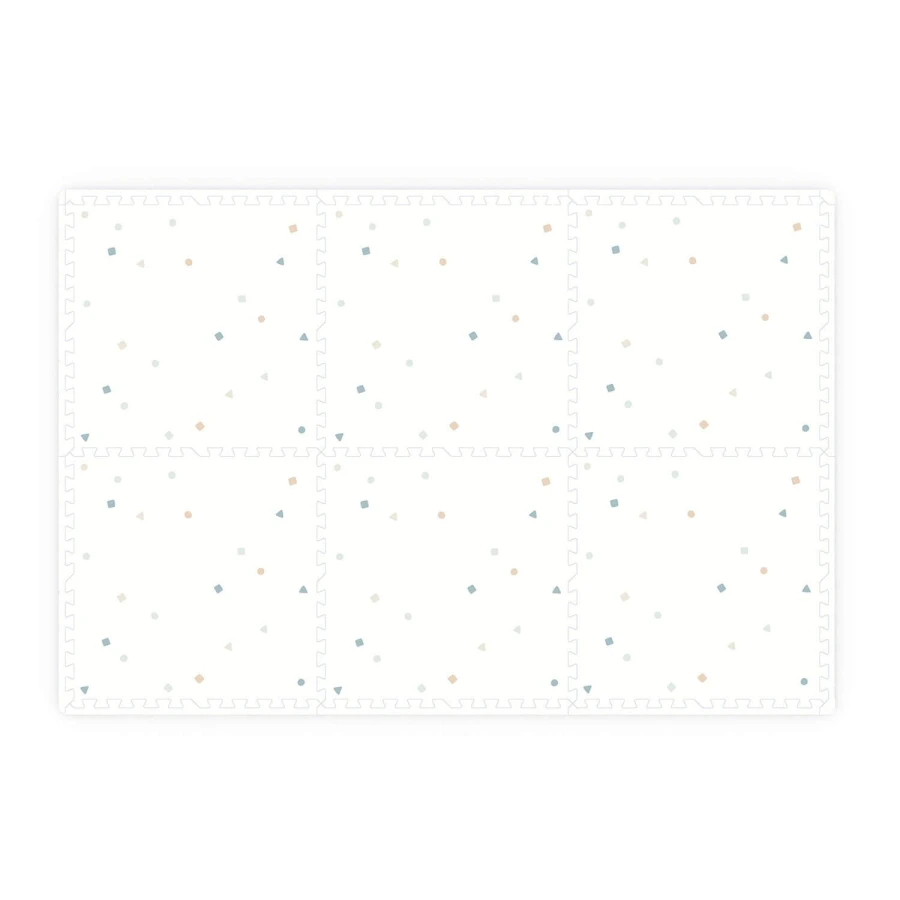 Dwustronna Mata Piankowa TILOO 3w1, 120x180cm - Worldmap / Play&Go