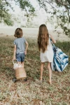 Worek na Zabawki i Mata do Zabawy NOOMAD Outdoor 2w1 - Blue Stripes / Play&Go