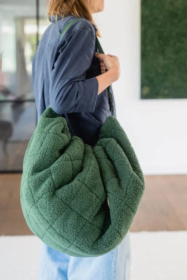 Mata i Worek na Zabawki NOOMAD Soft 3w1 Teddy - Evergreen / Play&Go