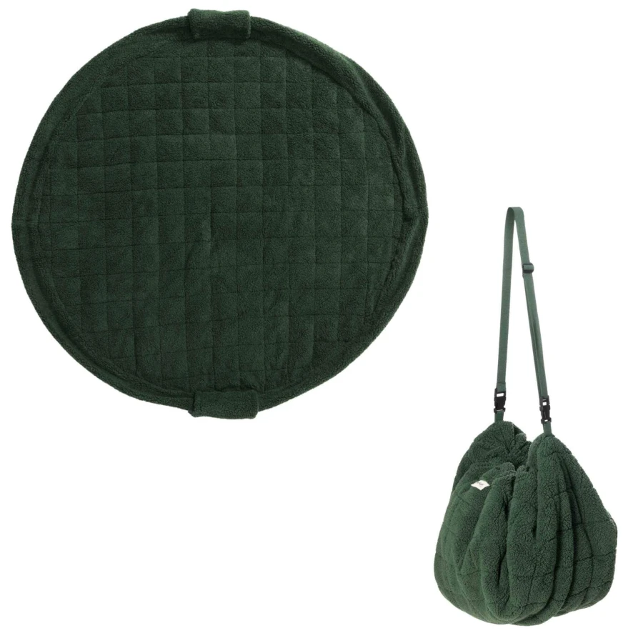 Mata i Worek na Zabawki NOOMAD Soft 3w1 Teddy - Evergreen / Play&Go