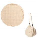 Mata i Worek na Zabawki NOOMAD Soft 3w1 Teddy - Oat / Play&Go