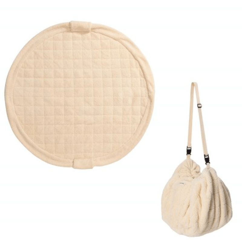 Mata i Worek na Zabawki NOOMAD Soft 3w1 Teddy - Oat / Play&Go